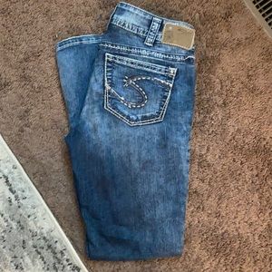 Silver Suki flare leg jeans